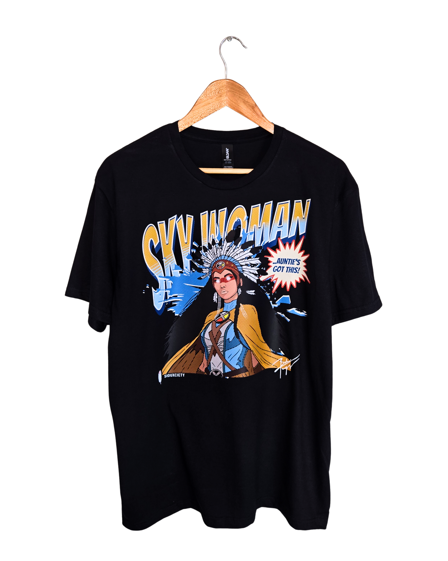 Sky Woman Comic Tee