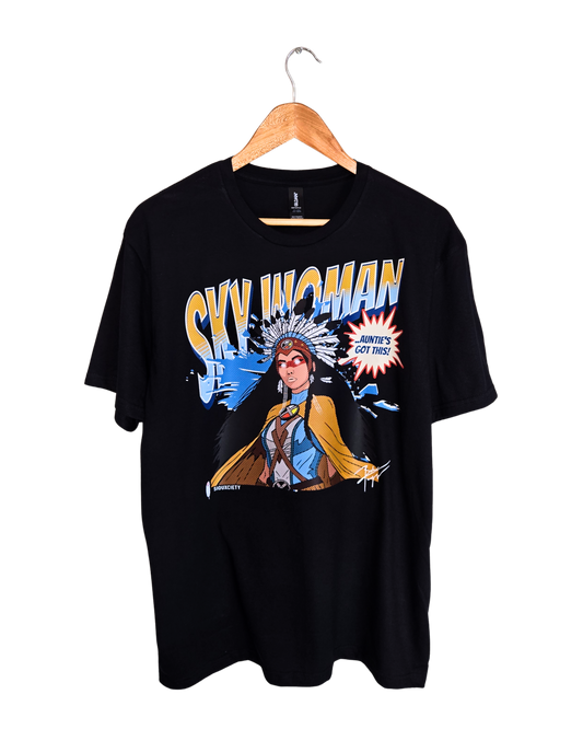 Sky Woman Comic Tee